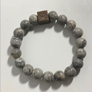 Grey Stone Bracelet